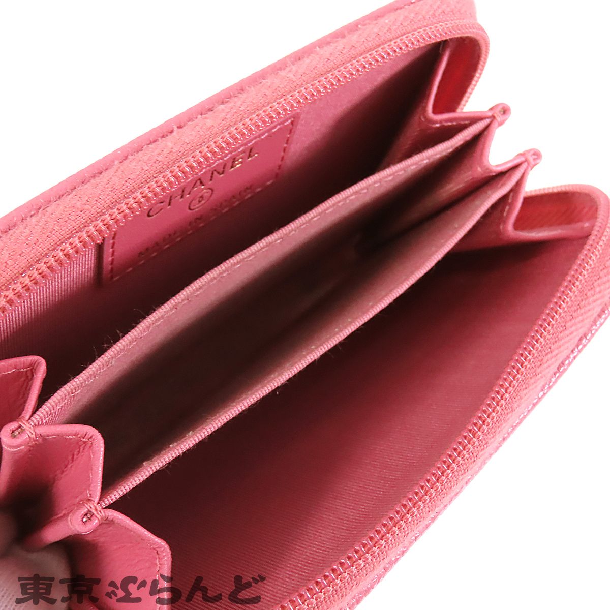 シャネル CHANEL ココマーク カードケース コインケース ピンク