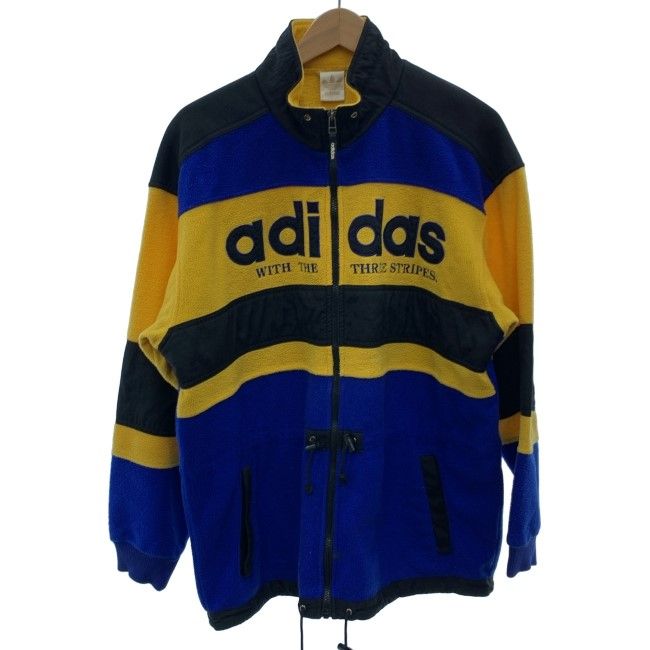 adidas フリース 90s vintage 90年代 OLD ジャケット ハイネック
