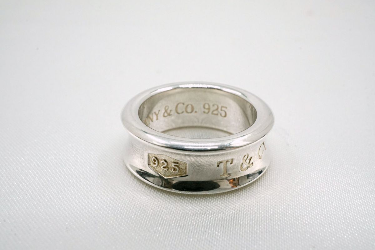 ティファニー 約6.5号 1837 リング 指輪 ナロー レディース メンズ