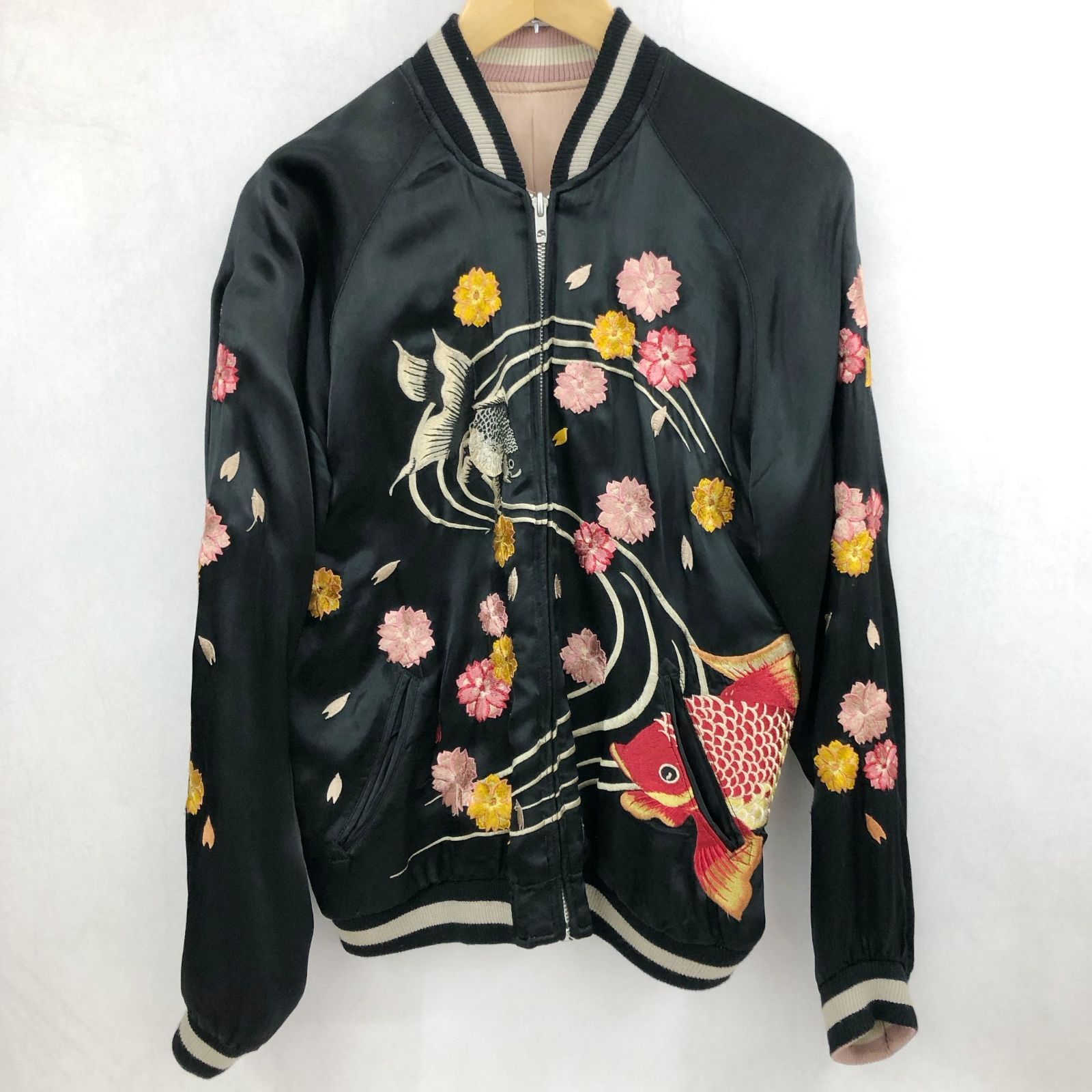 WESTSEA ／SAIKAI 百花繚乱 和柄 リバーシブル スカジャン 71523302 