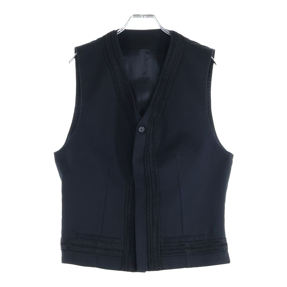 D&G ドルチェ＆ガッバーナ ロゴ 中綿ベスト ブラック S 短丈 D G ドルチェ ガッバ ナ ロゴ 中綿ベスト ブラック S 短丈 Dolce