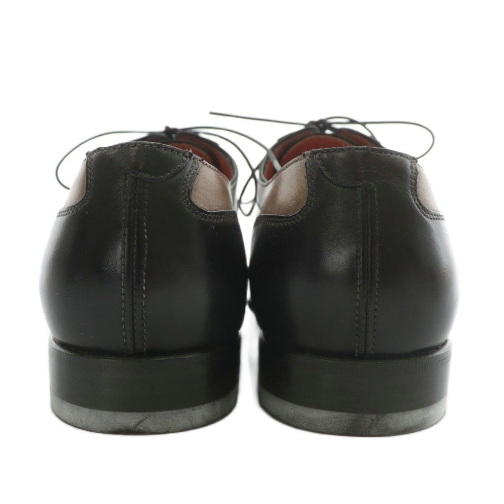 サントーニ　santoni ドレスシューズメダリオン Santoni サントーニ メダリオンブラウン サイズ8