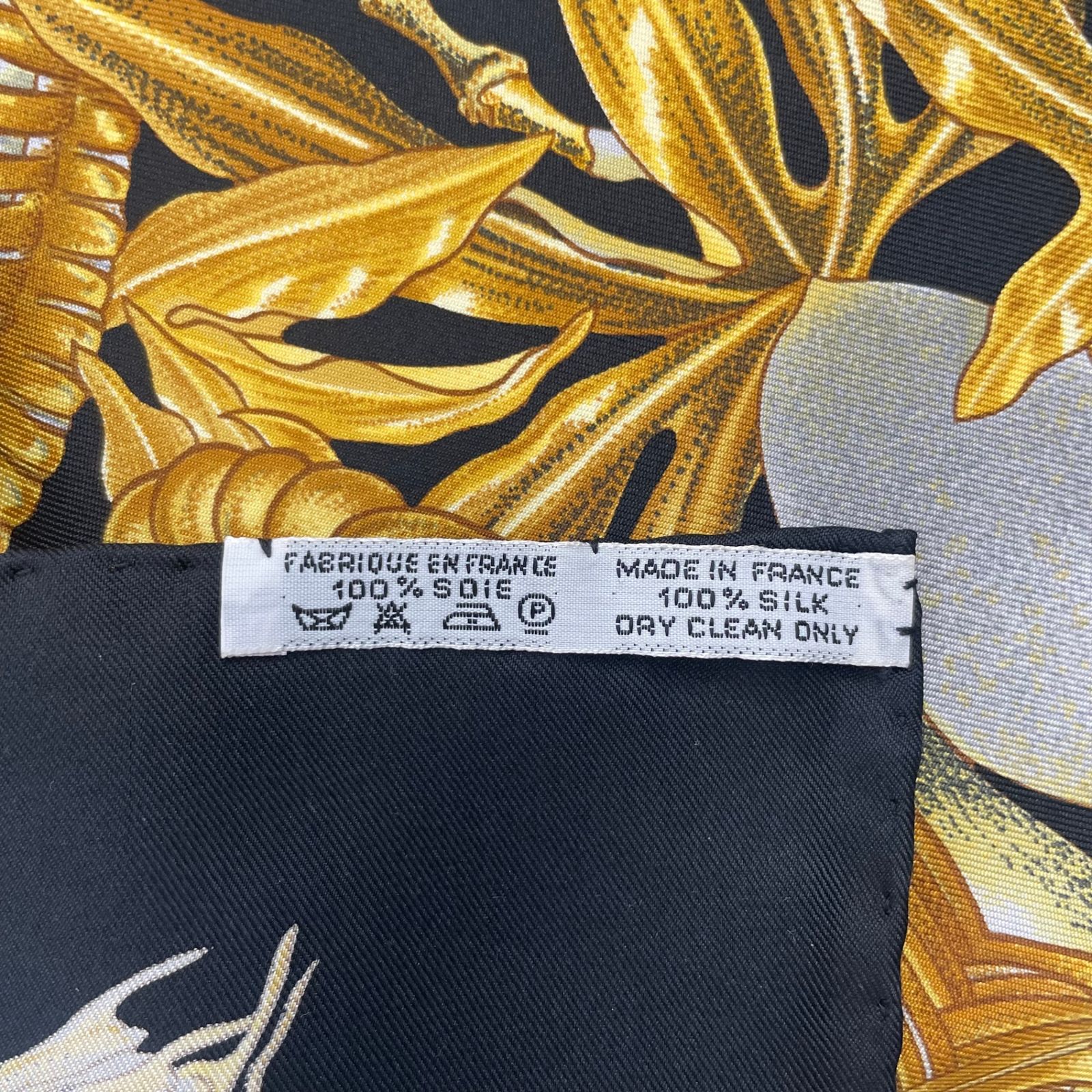 未使用品 HERMES エルメス カレ90 PASSIFLORES パッションフラワー 