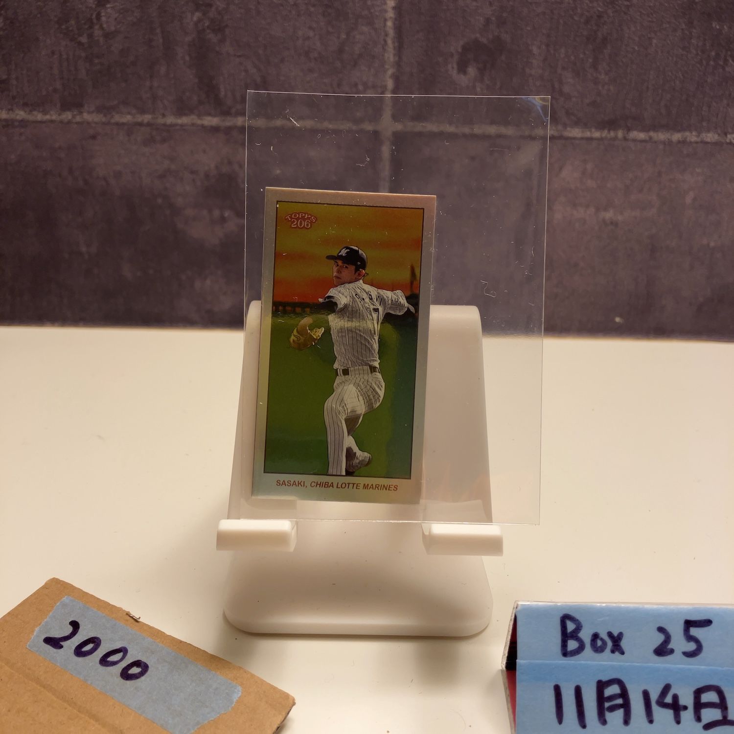 2024 Topps 206 NPB 佐々木朗希 Roki Sasaki 86/99 千葉ロッテ