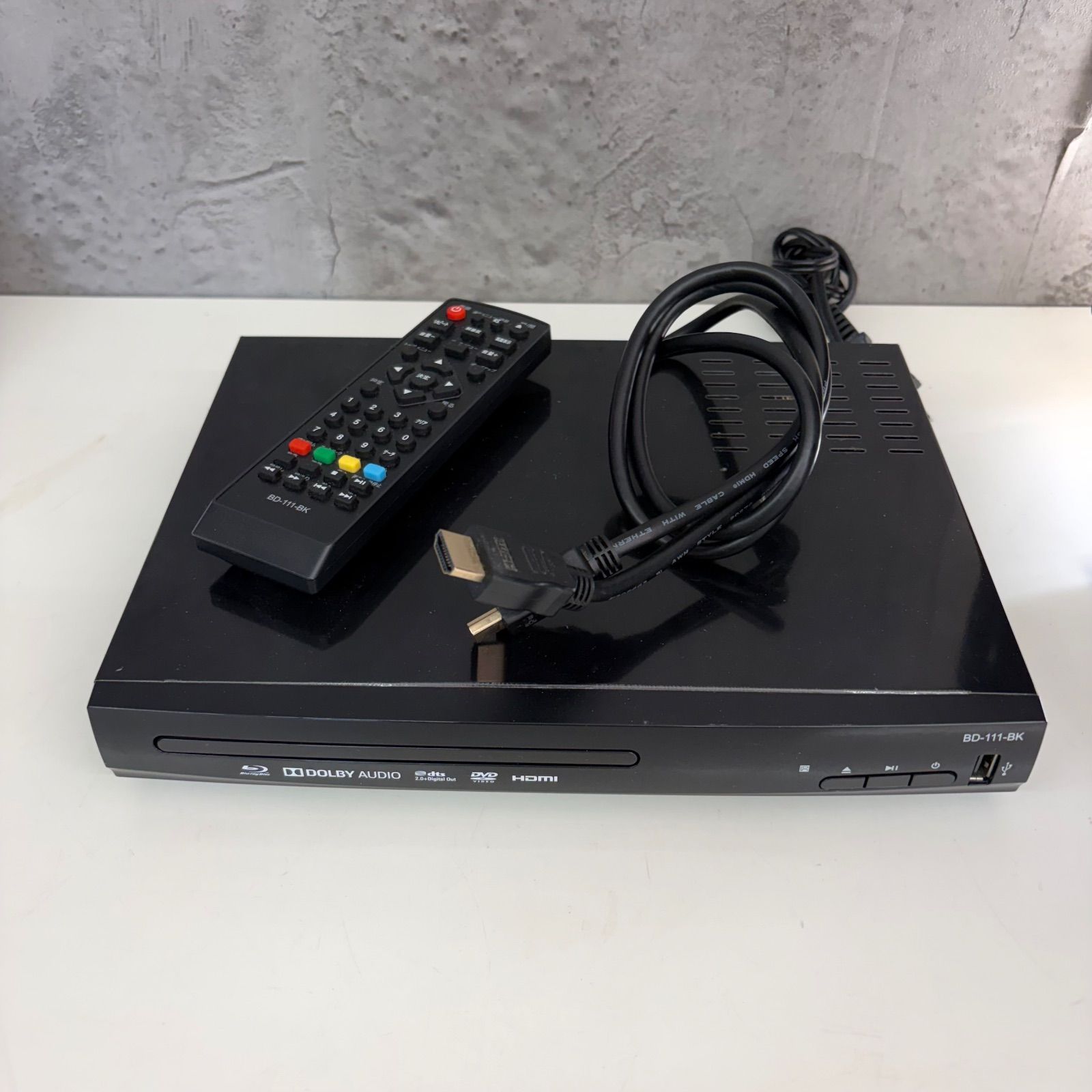 Blu-ray & DVD プレーヤー BD-111-BK ティーズネットワーク ブルーレイ