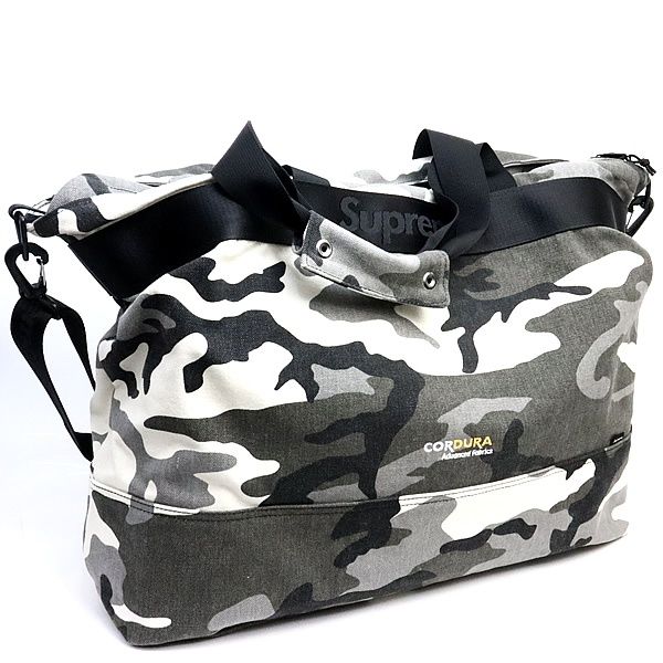 広尾店】美品 シュプリーム SUPREME 25ssトートバッグ スノーカモ