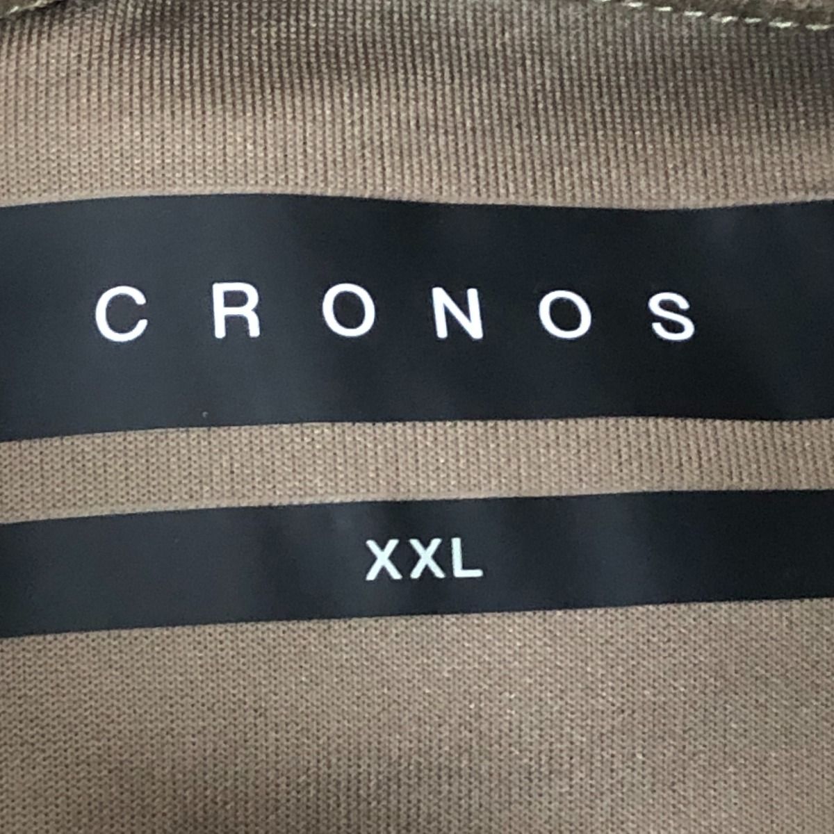 □□CRONOS パーカー ジップパーカー SIZE XXL C01-PK-2501ST オリーブ 