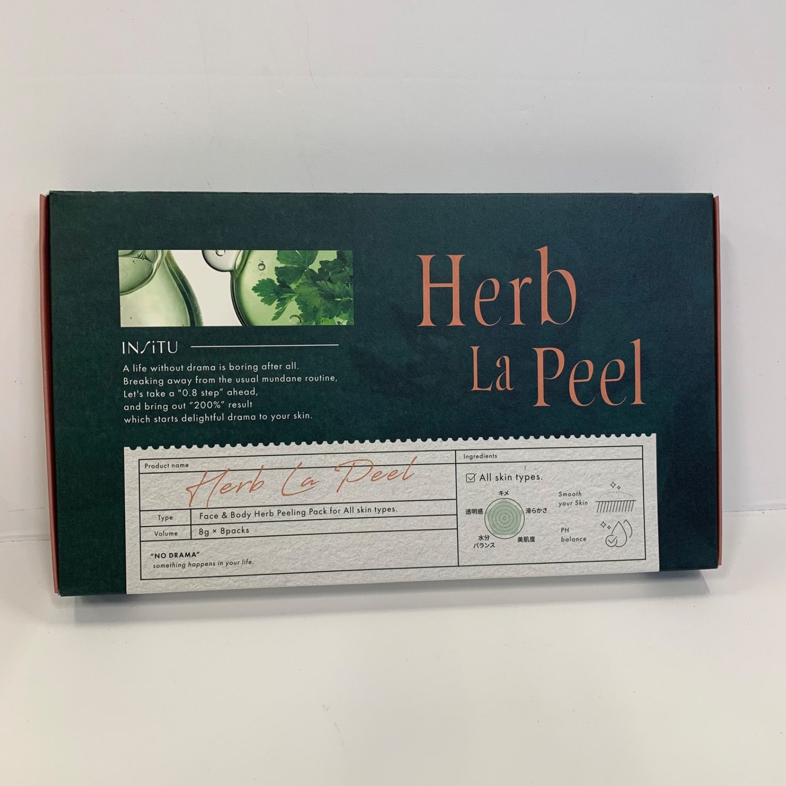 S4342 K さくらの森 インシトゥ Herb La Peel ハーブラピール パック