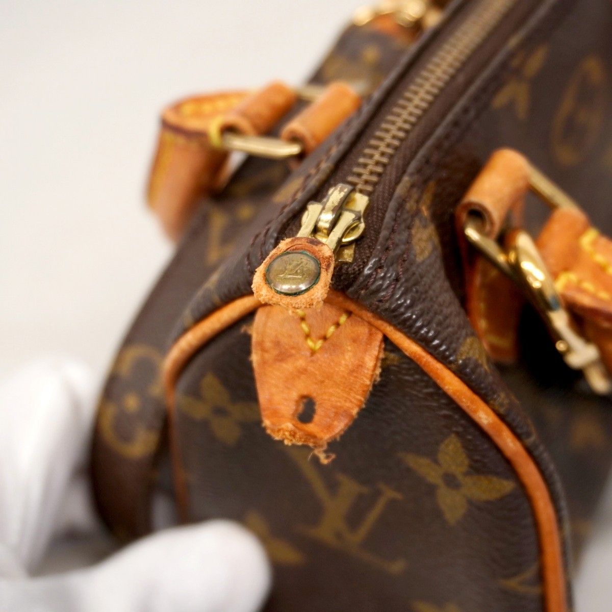 6ae5121】ルイヴィトン ハンドバッグ モノグラム ミニスピーディ  