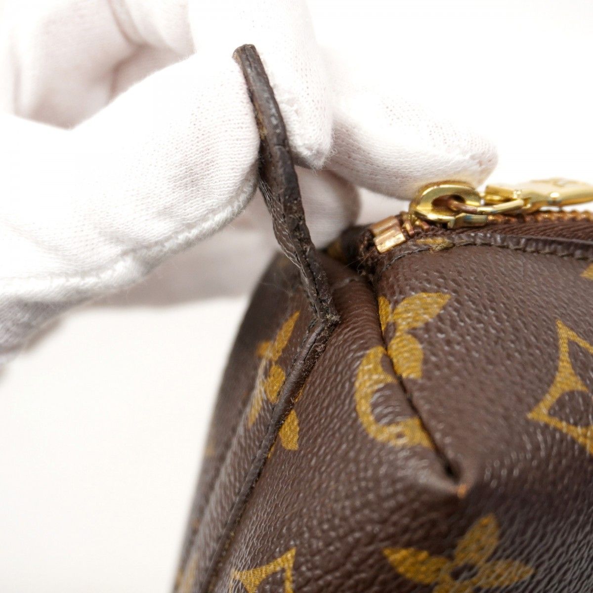 6ae5126-k】ルイヴィトン ポーチ モノグラム トゥルースドゥミロンド