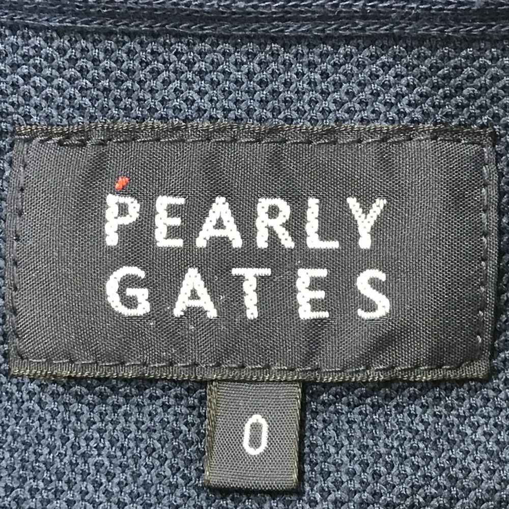 サイズ：0 PEARLY GATES パーリーゲイツ 30周年モデル 半袖ポロシャツ