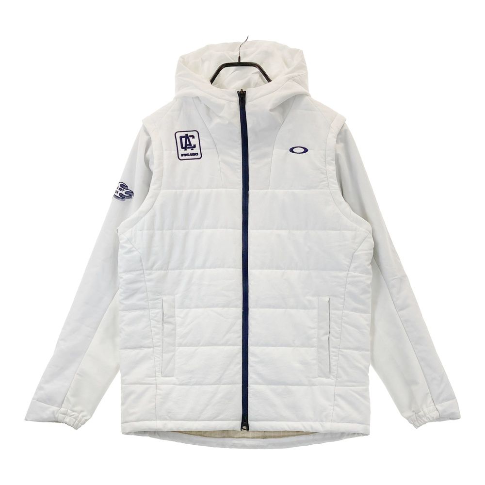 サイズ：L OAKLEY オークリー FOA404253 フード付 2way 中綿 ジップ