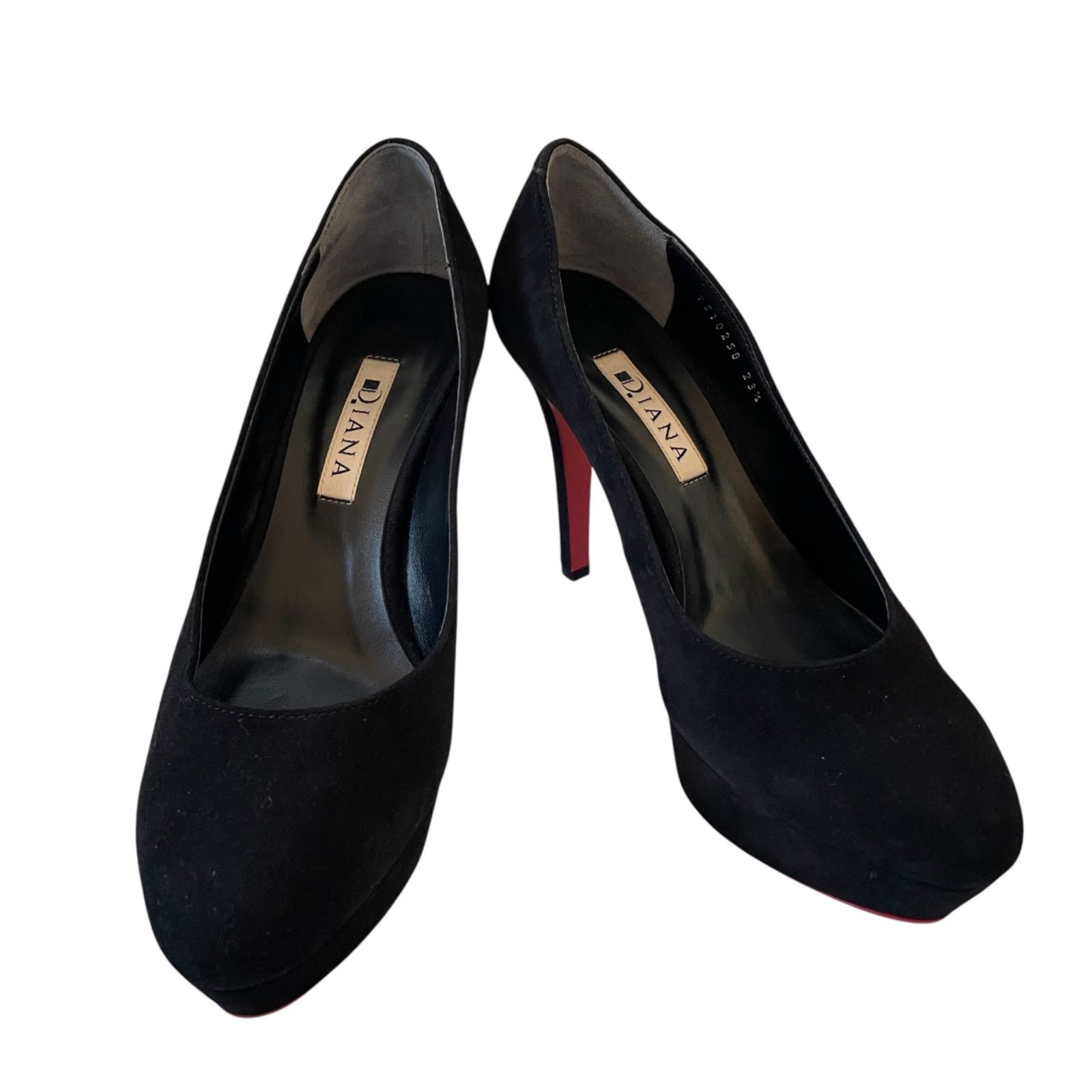 DIANA 厚底ハイヒールパンプス 黒 23.5【ZK78】 - メルカリ