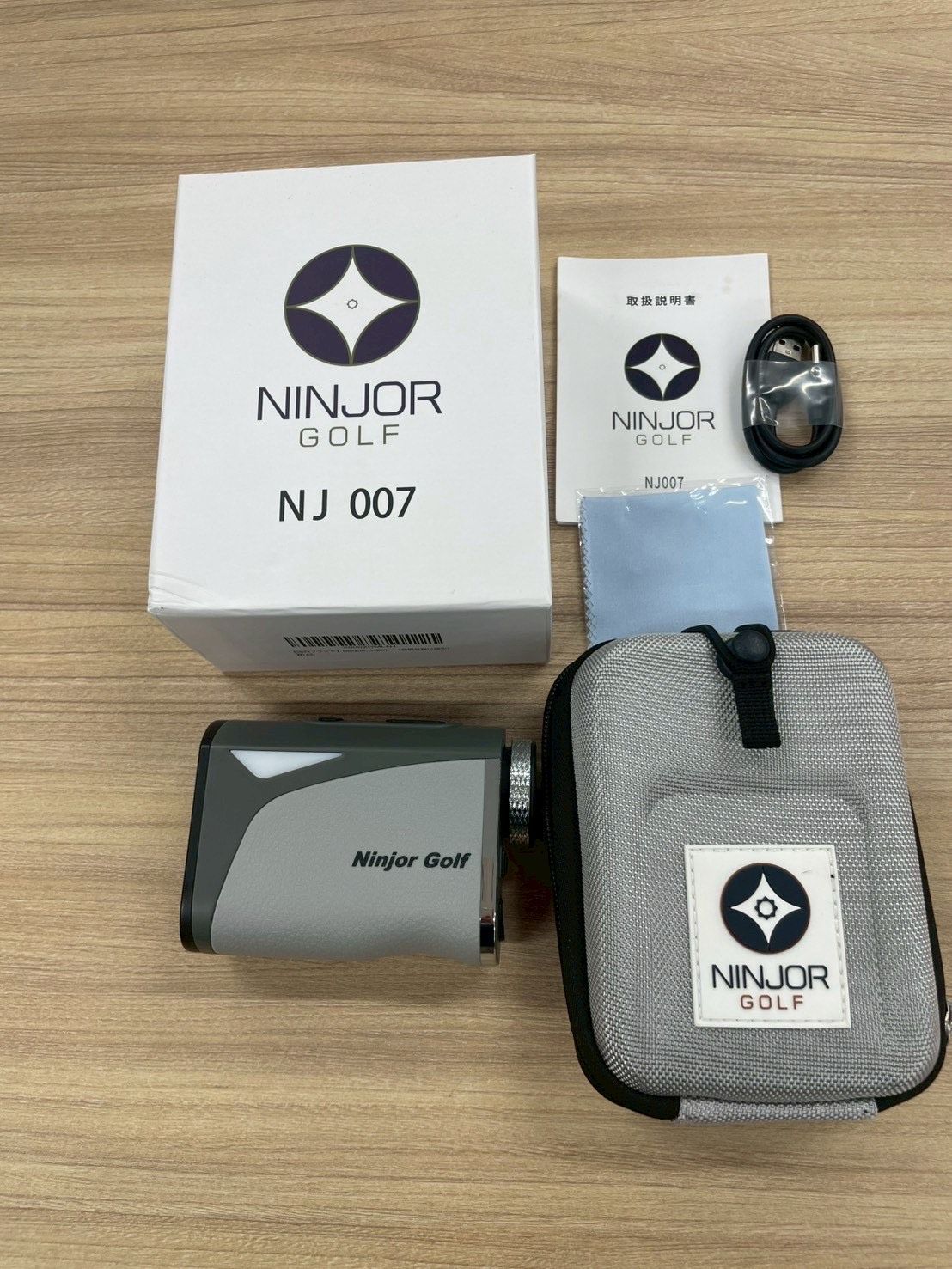 Ninjor Golf NJ 007 中古品 NINJOR GOLF公式】NJ007（グレー） ゴルフ距離計 メーカー認定中古品