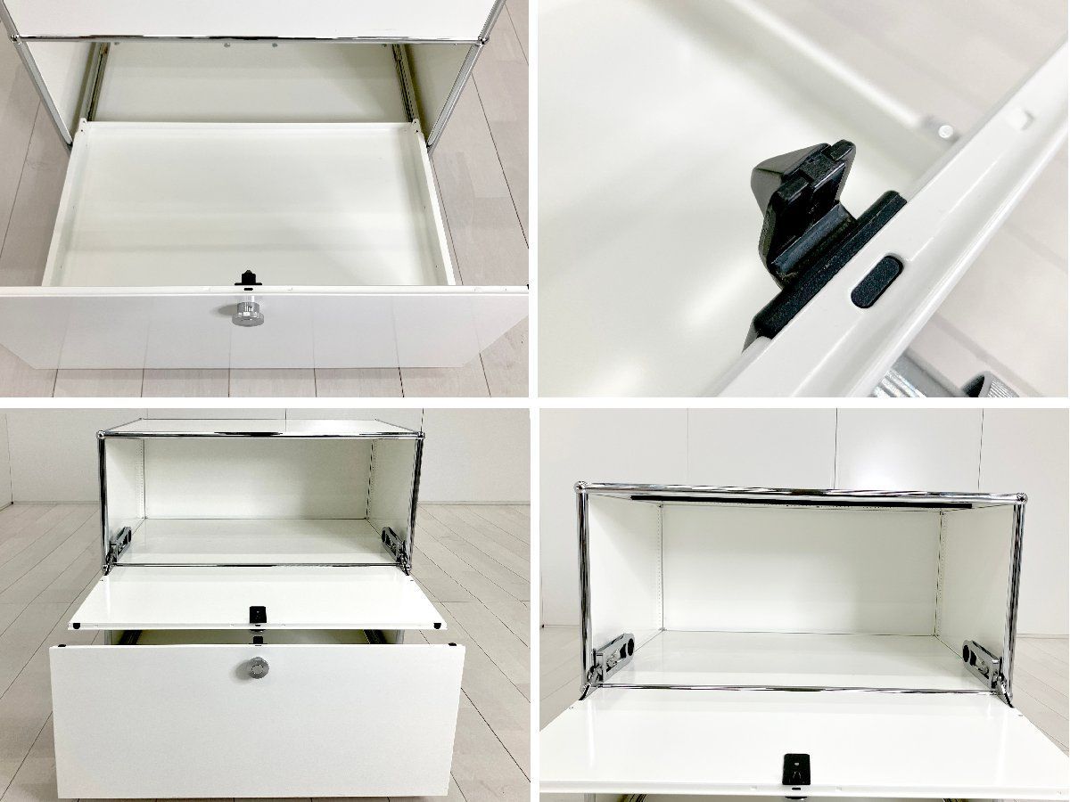 USMハラー□1連2段キャビネット□ピュアホワイト□D500□DDEX - メルカリ