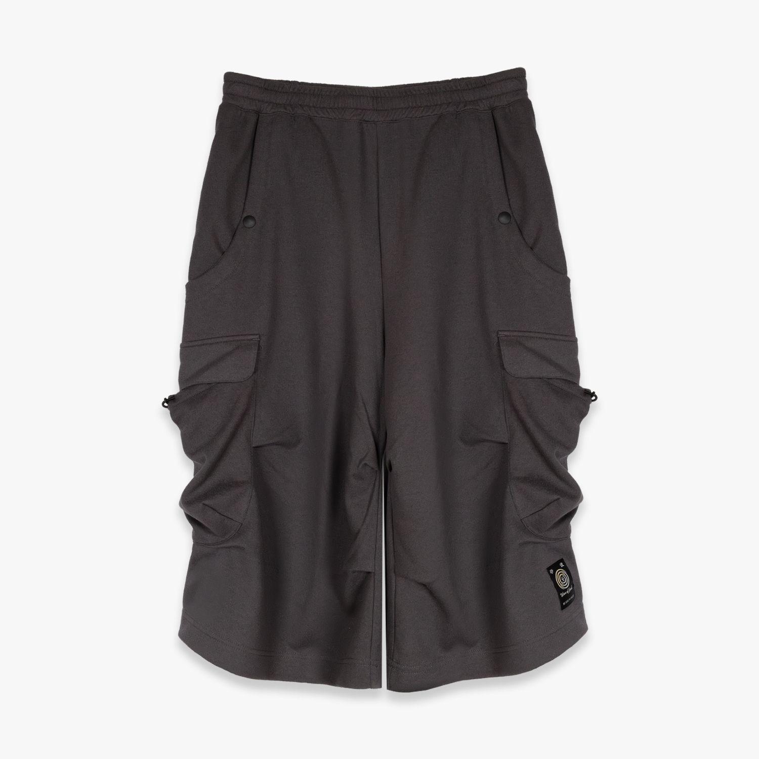 WAVE OF SAND | DIMS SHORTS (CHARCOAL) 七分丈 ワイドショーツ ショートパンツ ハーフパンツ スウェットパンツ ボトムス メンズ チャコール 25,410円