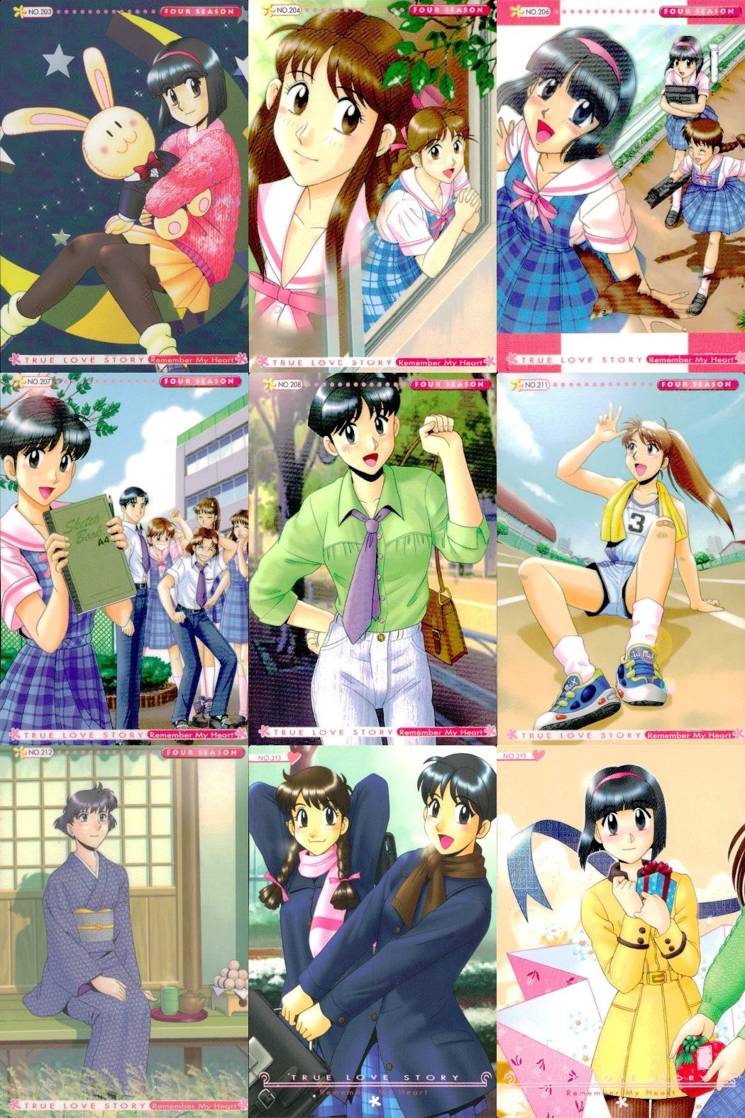 ux368 トゥルーラブストーリー TLS Remember My Heart 9枚 まとめ