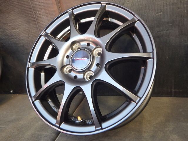 3400】J△送料無料△Weds VELVA CHARGE ホイール△14x4.5J 4穴 PCD100