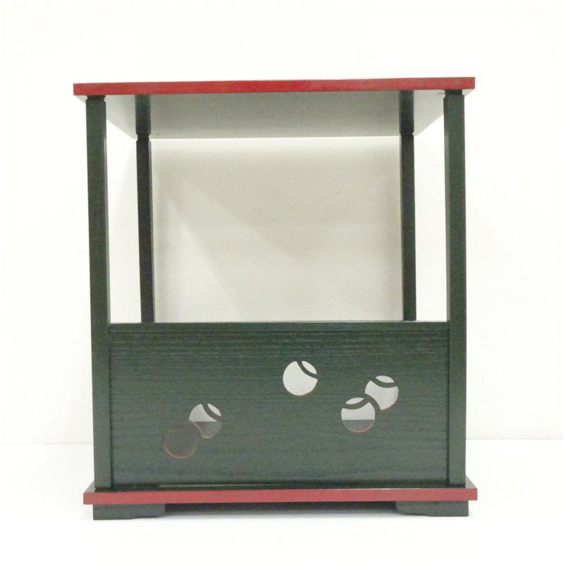 東斎造 円能斎好つぼつぼ棚（箱付） 茶道 茶道具 おしゃれ 茶器 道具