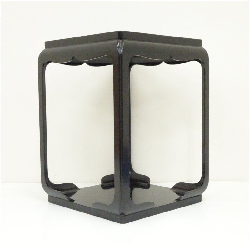 塗師 木村表恵造 一閑塗高麗卓（共箱） 茶道 茶道具 おしゃれ 茶器