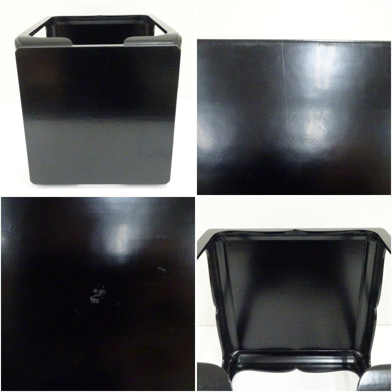 塗師 木村表恵造 一閑塗高麗卓（共箱） 茶道 茶道具 おしゃれ 茶器