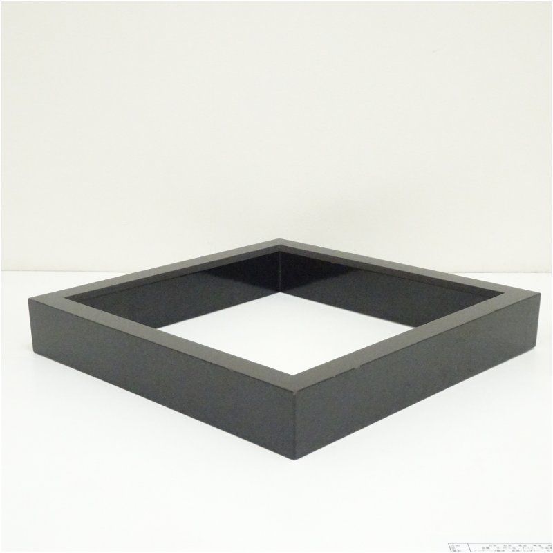 真塗炉縁、美品　囲炉裏/共箱　お茶道具 真塗炉縁（箱付） 茶道具 茶道 おしゃれ ろぶち 茶室 お茶 お茶席 茶器