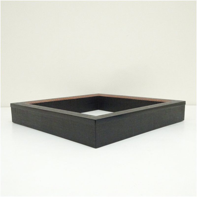 塗師 浄白造 布摺炉縁（共箱） 茶道具 茶道 おしゃれ ろぶち 茶室 お茶