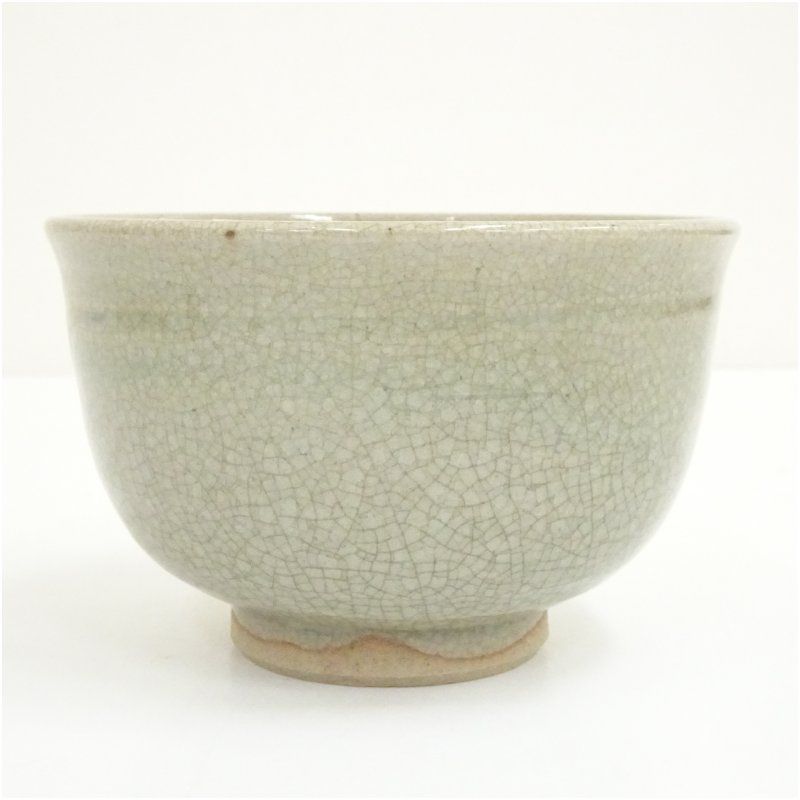 豊窯 寺田美山造 御深井茶碗（共箱） 茶道 抹茶 おしゃれ 抹茶茶碗