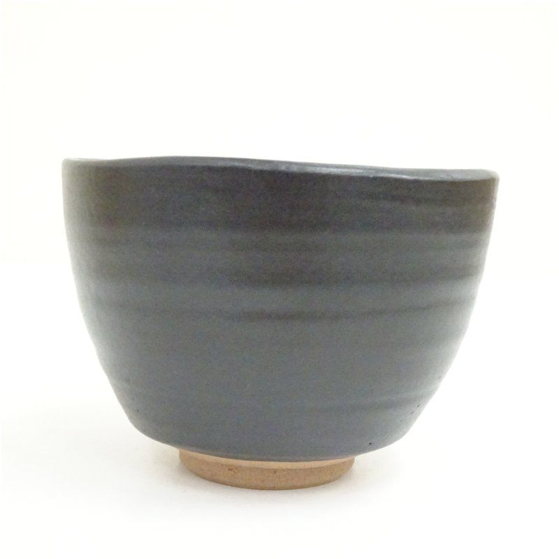豊窯 寺田美山造 黒釉茶碗（共箱） 茶道 抹茶 おしゃれ 抹茶茶碗 抹茶
