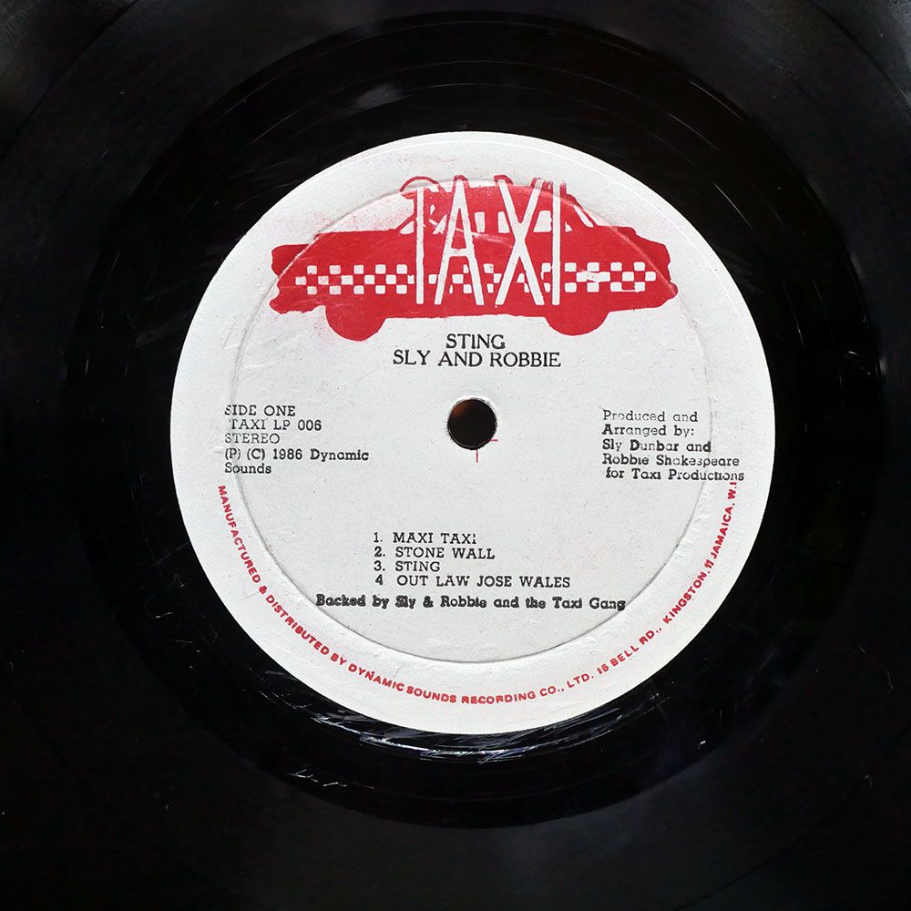 ジャマイカ盤EP]' 90sTAXIレーベル7インチ9枚 スライ＆ロビー