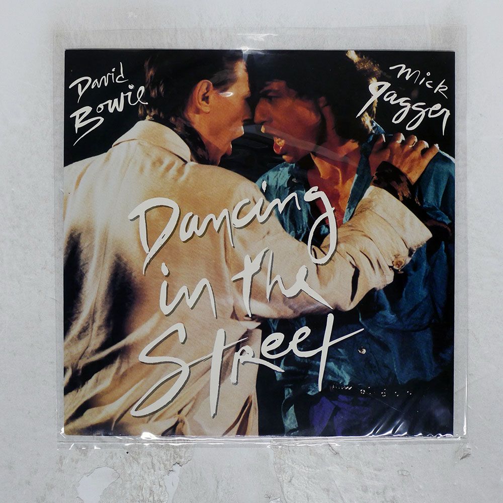 英 UK盤 DAVID BOWIE AND MICK JAGGER/DANCING IN THE STREET/EMI