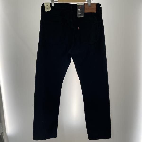 中古】LEVI'S 501 ブラックデニム ビックE W34L32 リーバイス[91
