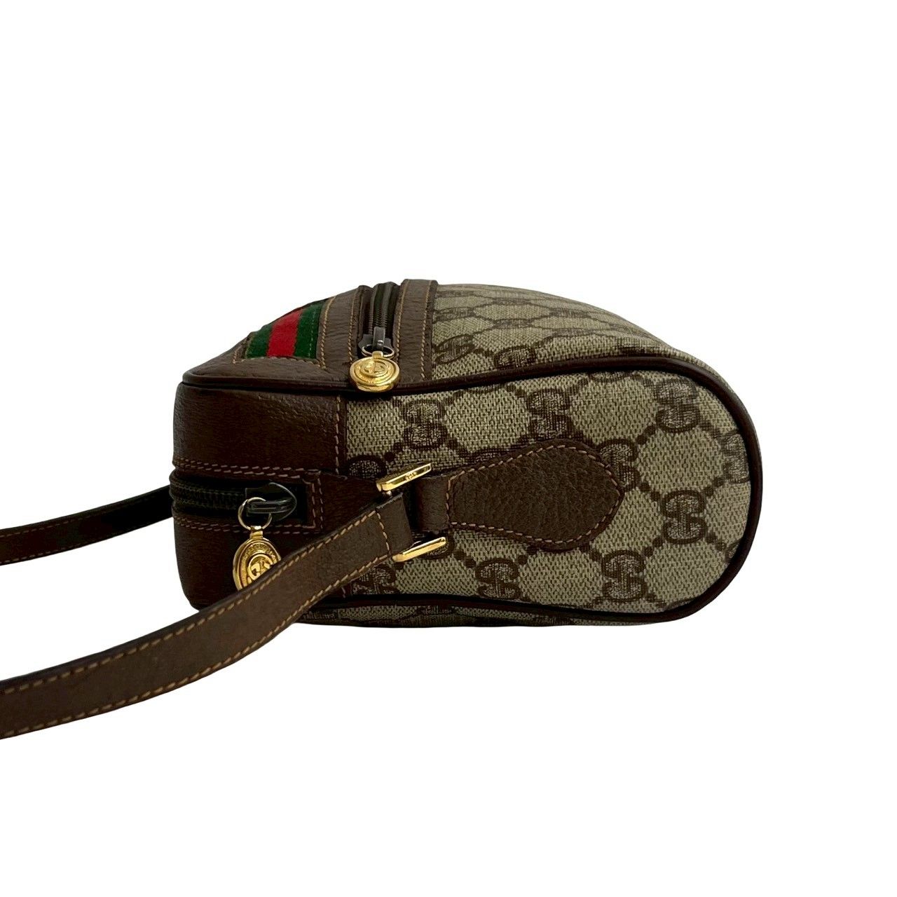 GUCCI ボディバッグ  シェリーライン ヴィンテージロゴ 極 美品 GUCCI グッチ オールドグッチ ヴィンテージ シェリーライン GG