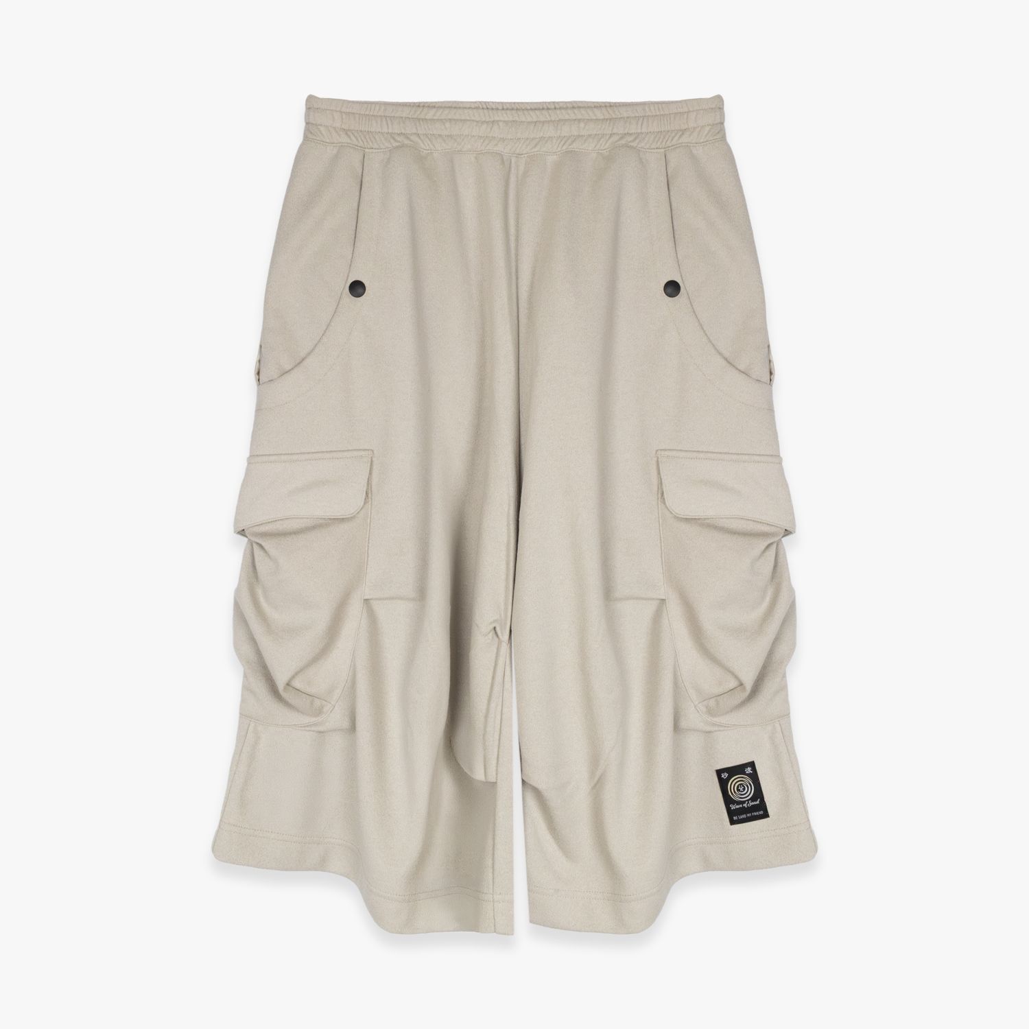 WAVE OF SAND | DIMS SHORTS (SAND) 七分丈 ワイドショーツ ショートパンツ ハーフパンツ スウェットパンツ ボトムス メンズ サンド