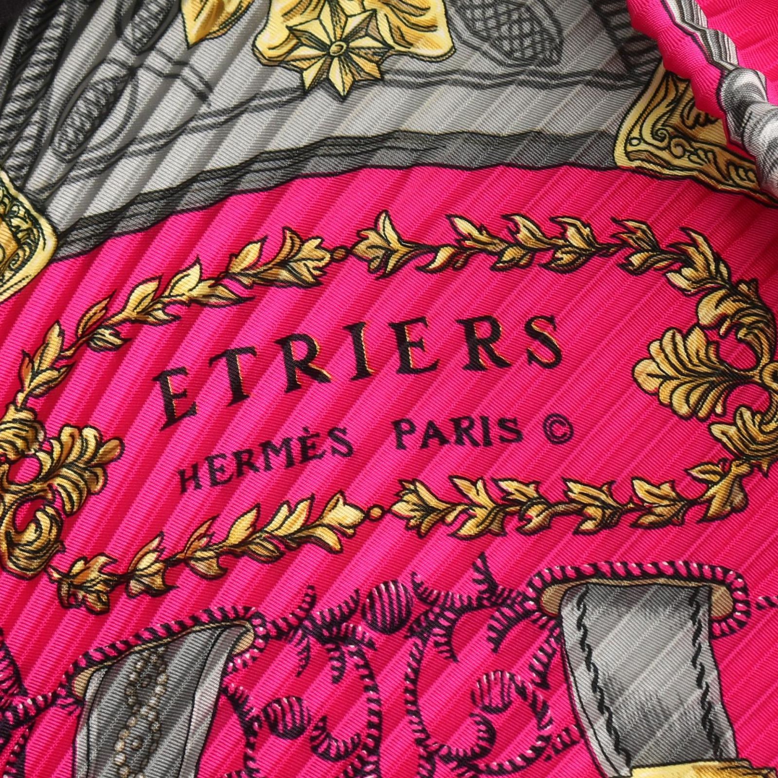 エルメス HERMES スカーフ カレプリセ ETRIERS シルク スカーフ