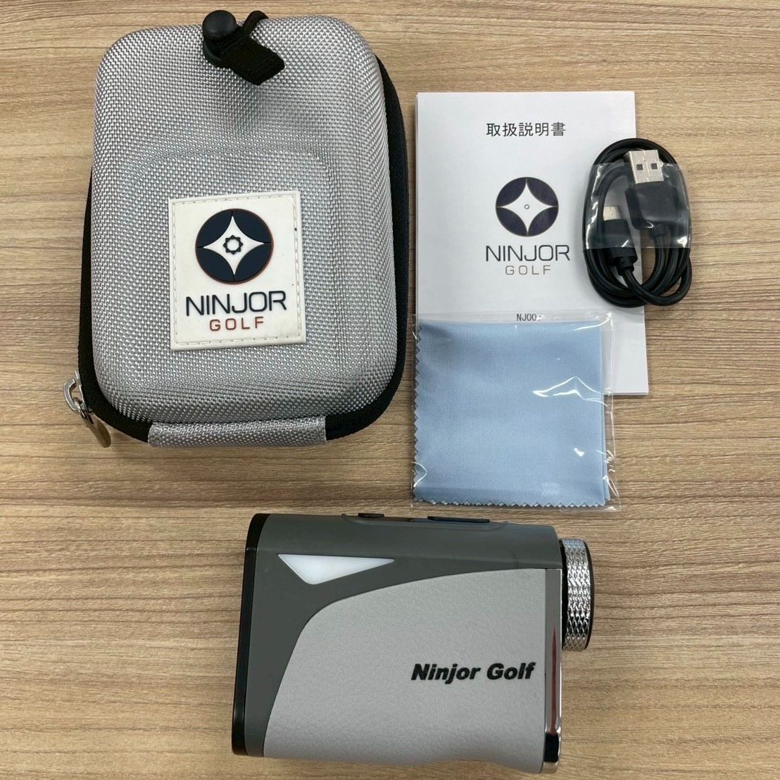 NINJOR GOLF公式】NJ007（グレー） ゴルフ距離計 メーカー認定中古品
