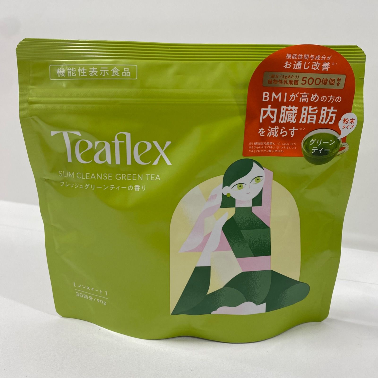 A8723 K Teaflex スリム クレンズ グリーンティー フレッシュグリーン