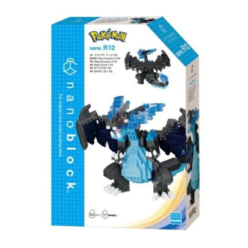 【新品】カワダ ナノブロック NBPM_R12 ポケットモンスター メガリザードンＸ RS