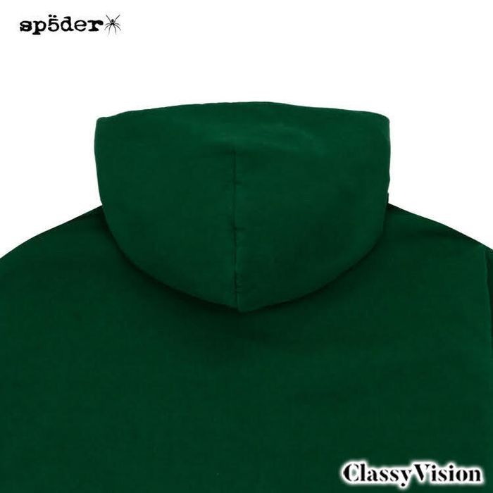 SP5DER スパイダー 【 HUNTER GREEN WEB HOODIE スウェットパーカー
