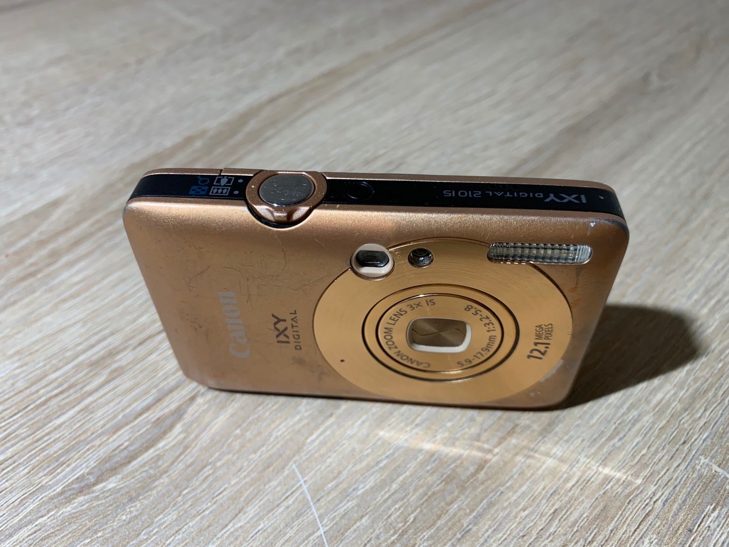 7933 Canon IXY DIGITAL 210 IS ゴールド デジカメ ジャンク品 - メルカリ