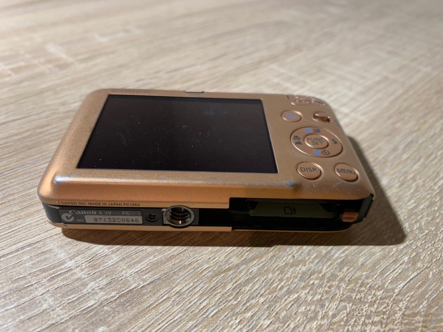 7933 Canon IXY DIGITAL 210 IS ゴールド デジカメ ジャンク品 - メルカリ