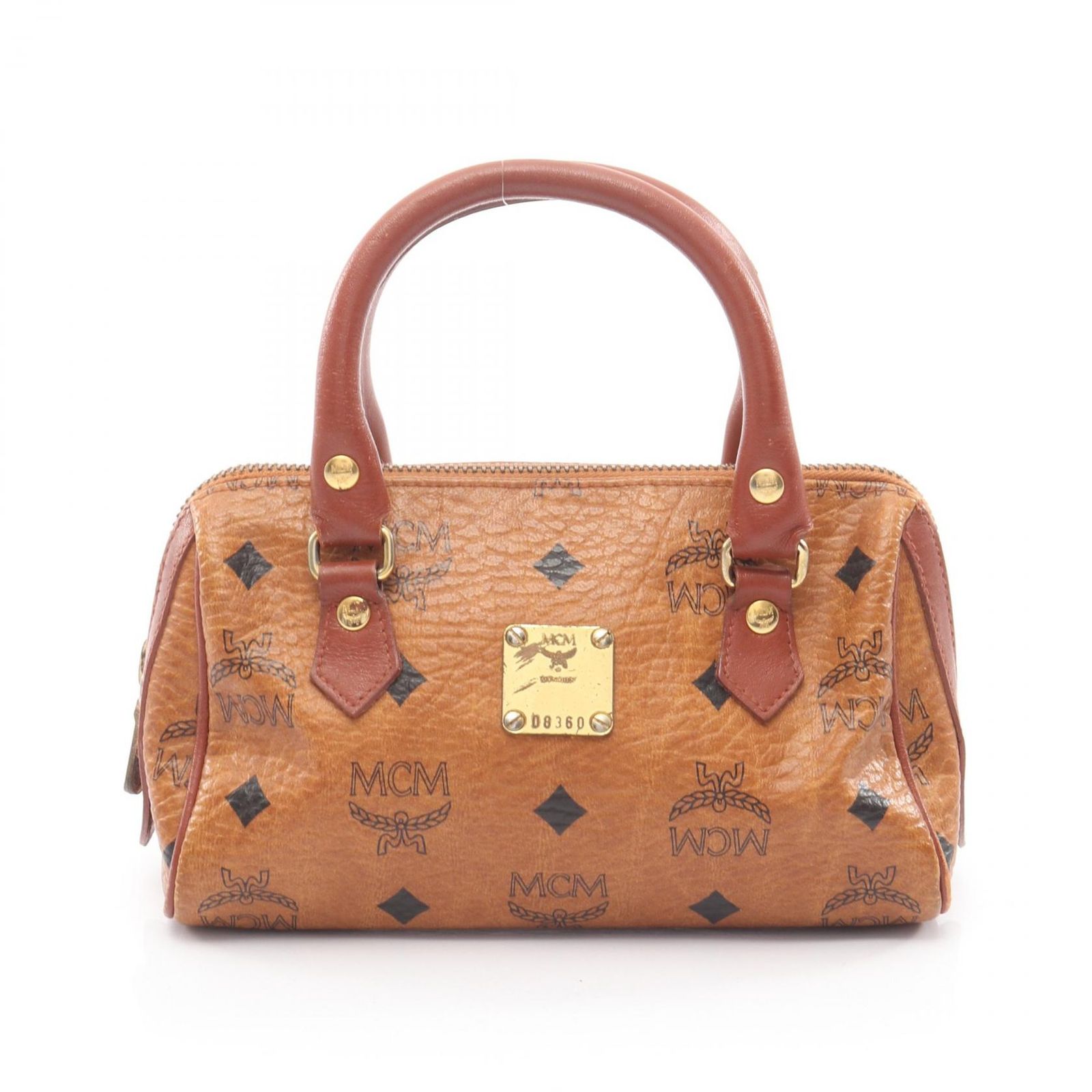 【超メルカリ市開催中！】MCM　エムシーエム　ハンドバッグ MCM エムシーエム ハンドバッグ レザー - メルカリ