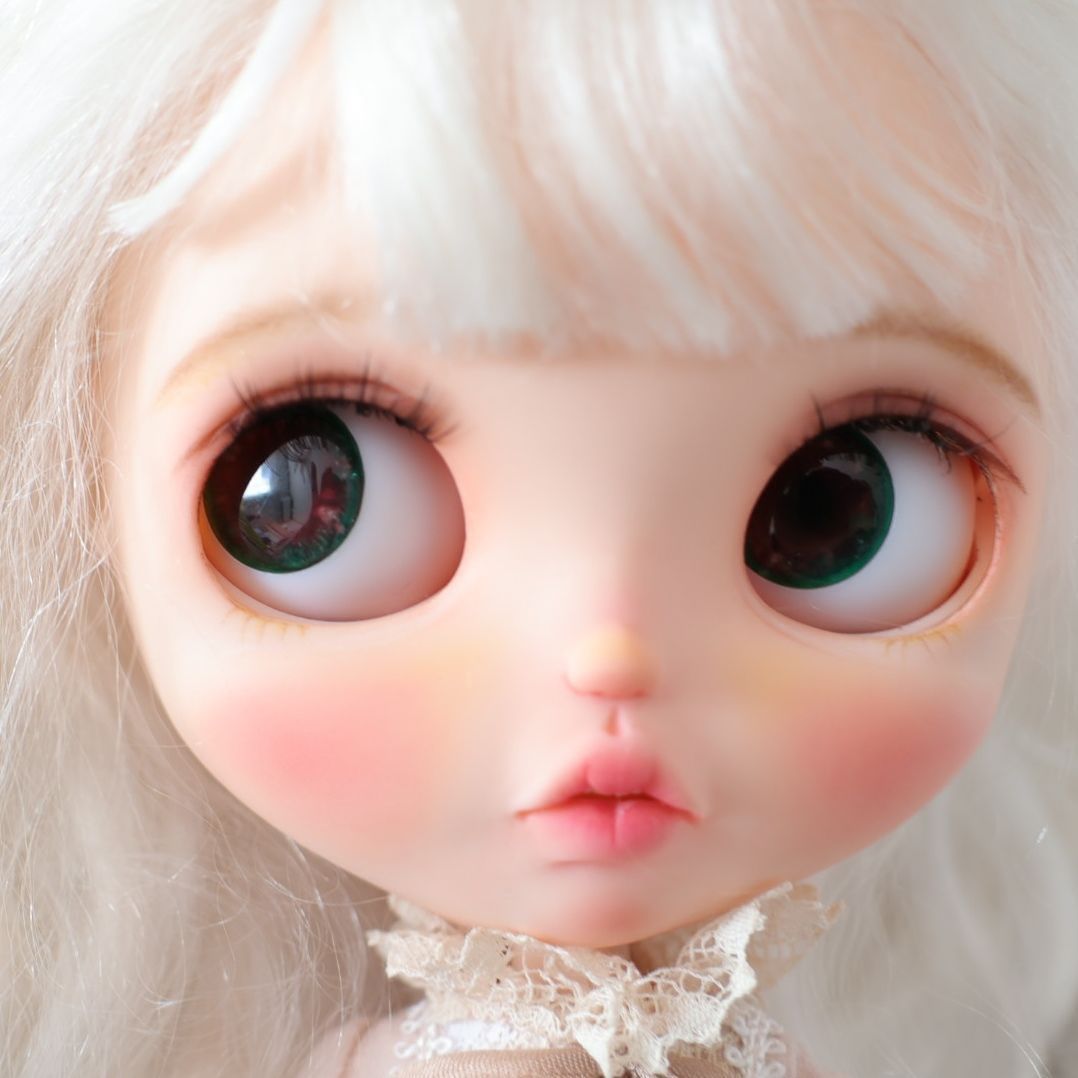 【carat_c_doll】ブライスアイチップ ブライス アイチップ 彫刻アイ 立体虹彩アイ ハンドメイド ブラウン