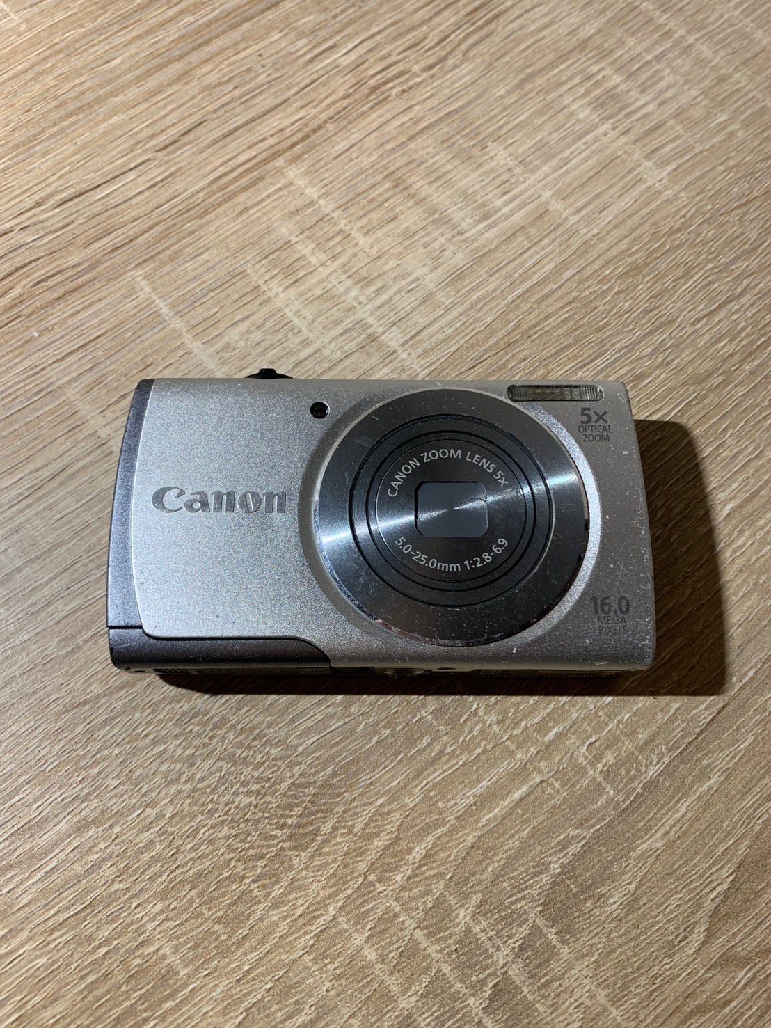 7934 Canon PowerShot A3500 iS シルバー デジカメ 動作確認済み
