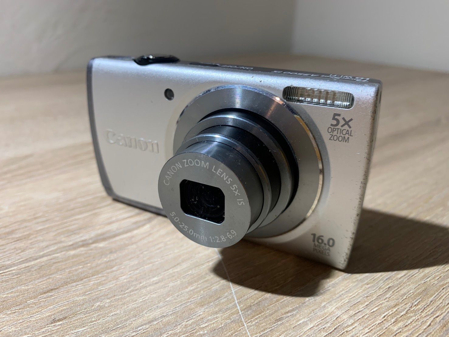 7934 Canon PowerShot A3500 iS シルバー デジカメ 動作確認済み