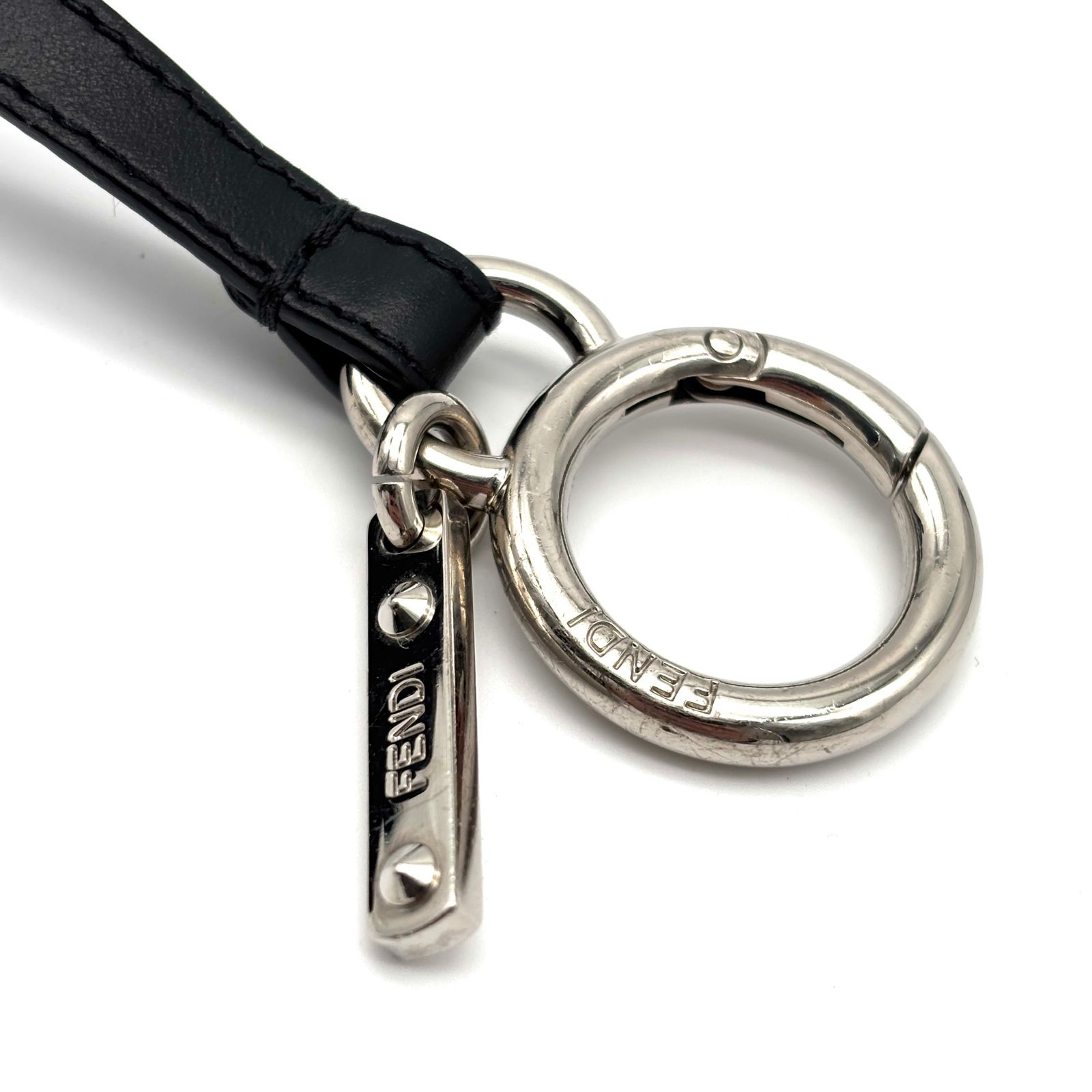 未使用保管品 FENDI フェンディ ドッグ 犬 チワワ キーホルダー バッグ