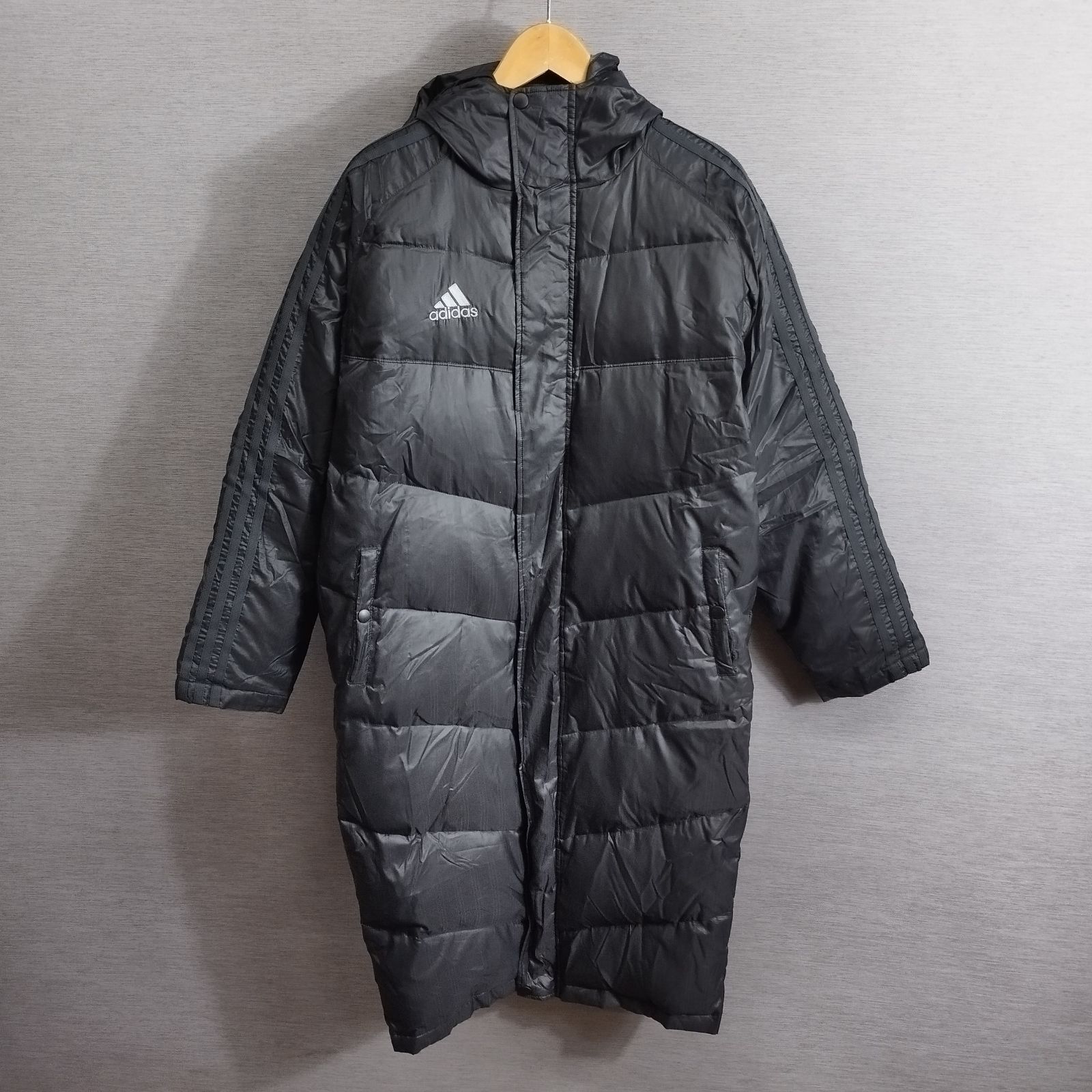 adidas アディダス ベンチ コート ダウン スポーツ 観戦 トレーニング