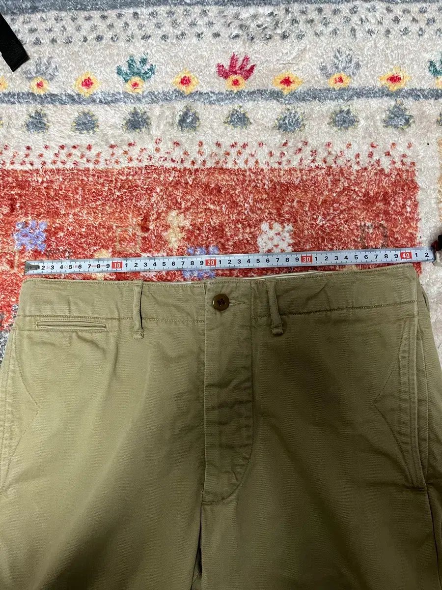 RRL(ダブルアールエル) チノパンツ カーキ - メルカリ