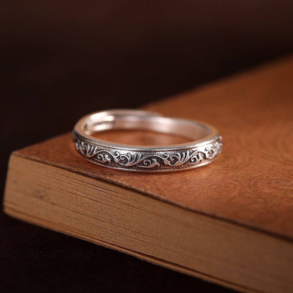 リング シルバー99 vintage ヴィンテージ 銀999 指輪 純銀 高純度