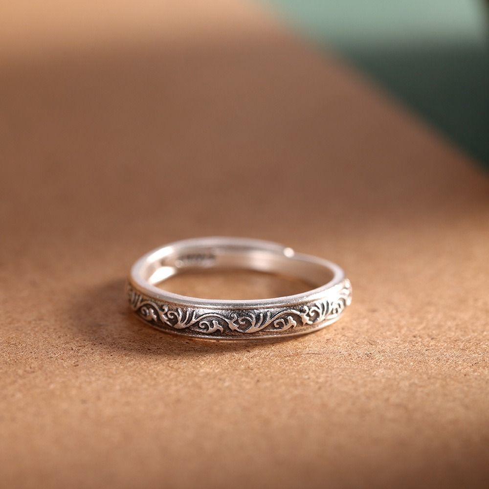 リング シルバー99 vintage ヴィンテージ 銀999 指輪 純銀 高純度